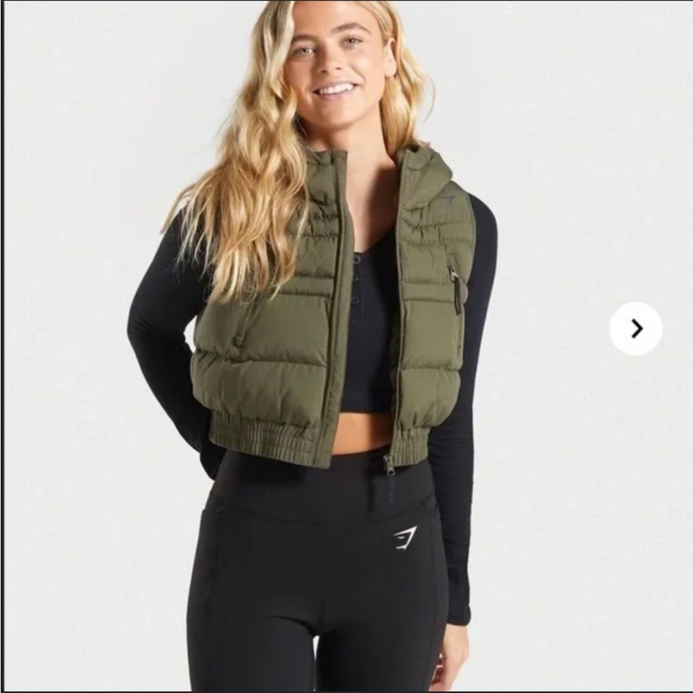 Gymshark Puffer Vest